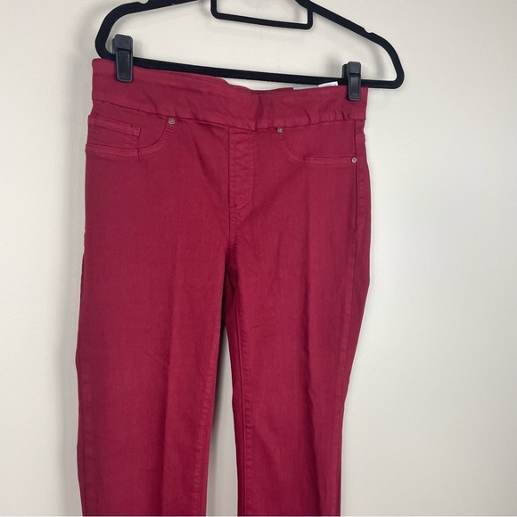 Chico's Pull On Jegging Ankle Womens 6 Tall Pants Stretch Casual Preppy Summer - Picture 3 of 7